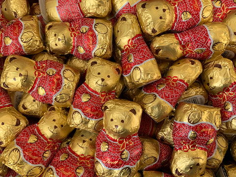 Lindt Mini Milk Chocolate Teddy Bear | Red Jumper (10g)
