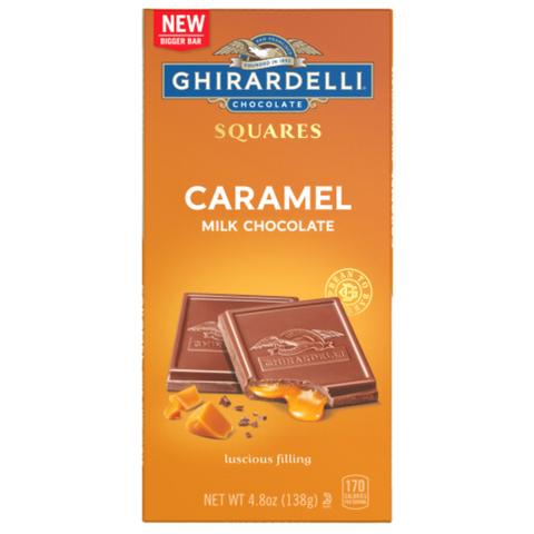 Ghirardelli Caramel Milk Chocolate Bar | 138g | BB End June 24