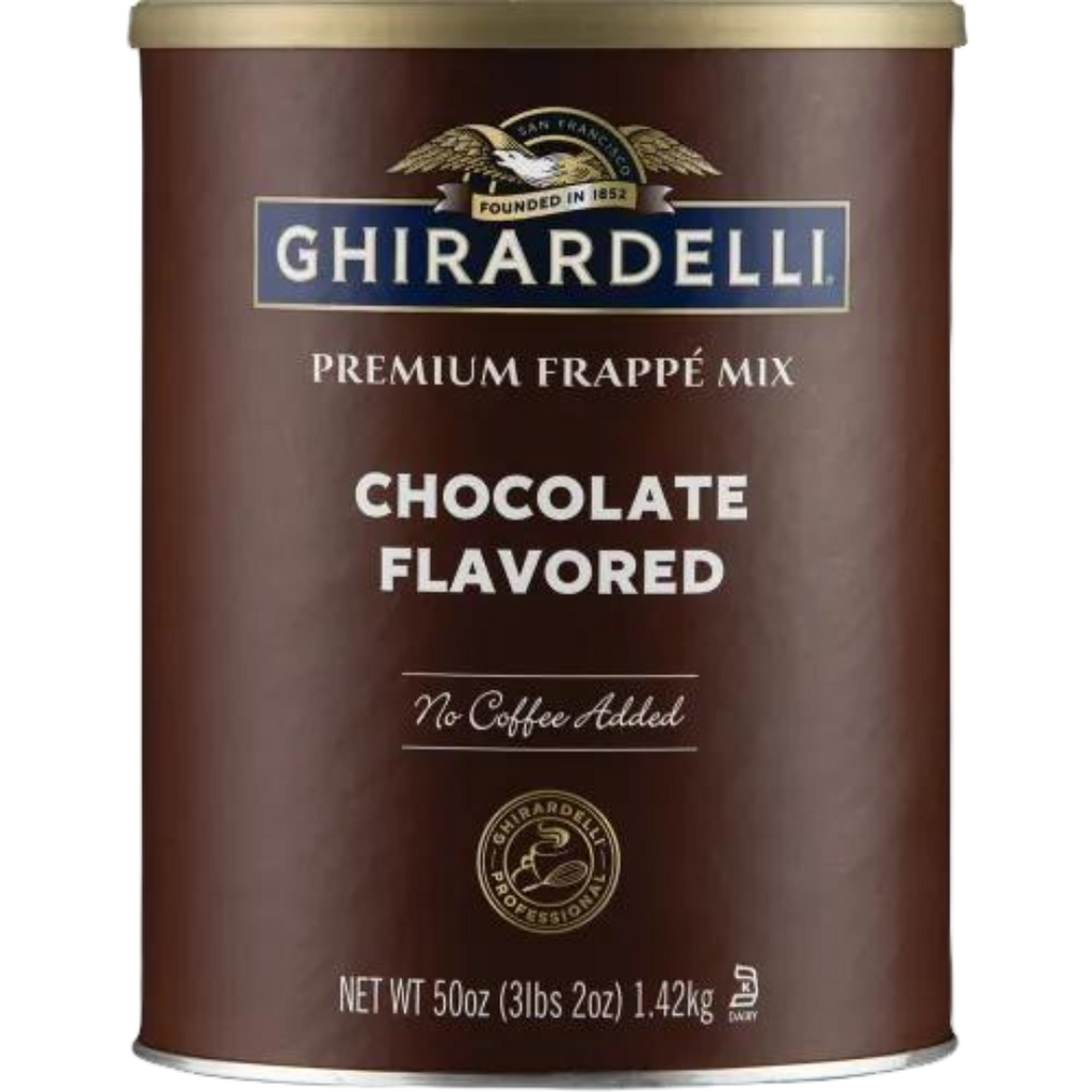 Ghirardelli Chocolate Frappe (1.42kg tub) Chocolate Emporium