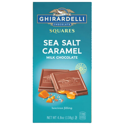 Ghirardelli Salted Caramel Milk Chocolate Bar | 138g | BB End June 24