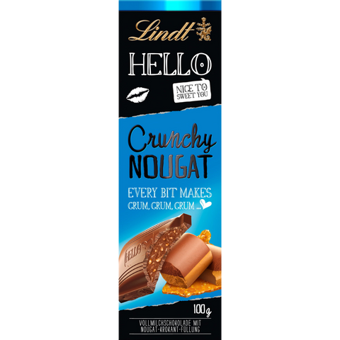 Lindt Hello Crunchy Nougat
