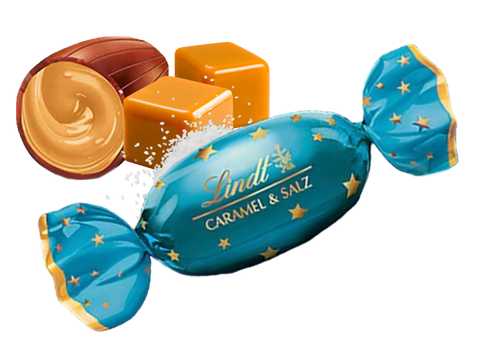 Lindt Salted Caramel Milk Chocolate Cones