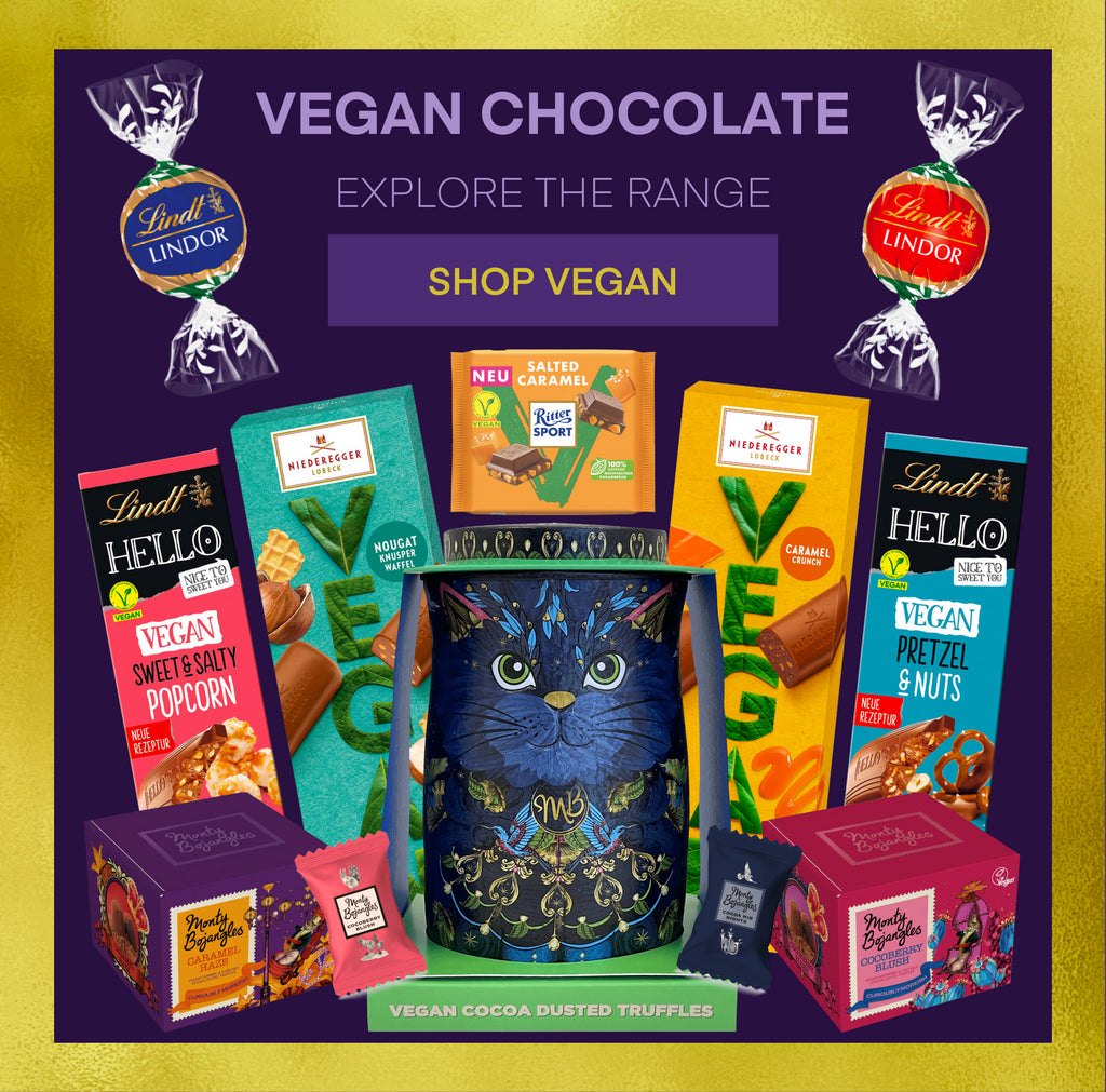 Vegan Chocolate. Explore the range. Shop Now.